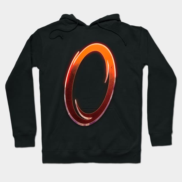 Orange Portal Hoodie by ChrisHarrys